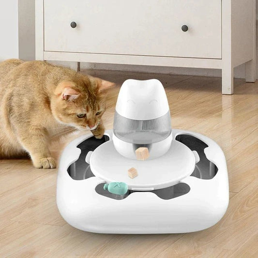 TreatBop - Interactive Treat Dispensing Cat Toy - Pooki Pets Shop
